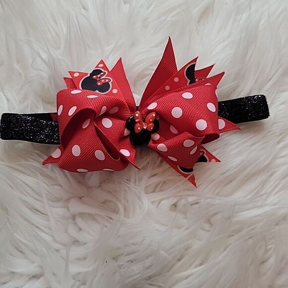 Minnie mouse custom tutu & headband set - Picture 4 of 4